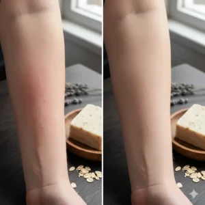 A helpful solution for managing symptoms, showcasing the oatmeal soap benefits for eczema and sensitive skin.