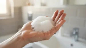 Soothing acne soap for adult hormonal acne formulated for sensitive adult skin